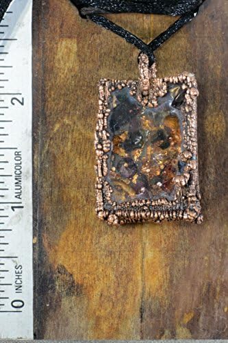 Electroformed Copper Organite Necklace