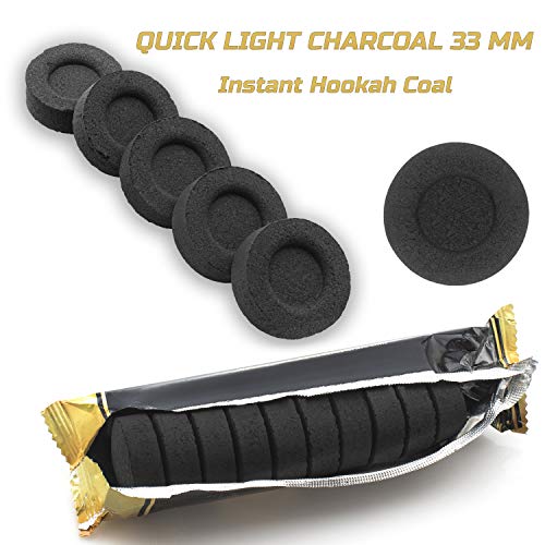 Charcoal Masters Hookah Coals Instant Light Premium Charcoal