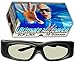 Ultra-Clear HD 144 Hz DLP Link 3D Active Rechargeable Shutter Glasses for All 3D DLP Projectors – BenQ, Optoma, Dell, Mitsubishi, Samsung, Acer, Vivitek, NEC, Sharp, ViewSonic & Endless Others!thumb 3