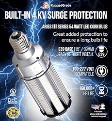 RuggedGrade LED Corn Light Bulb -4KV Surge