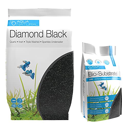 Aqua Natural Bio Substrate and Dry Substrate Kit, Diamond Black