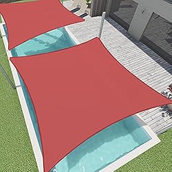 SunnyRoyal Sun Shade Sail 8'x16' Rectangle Canopy