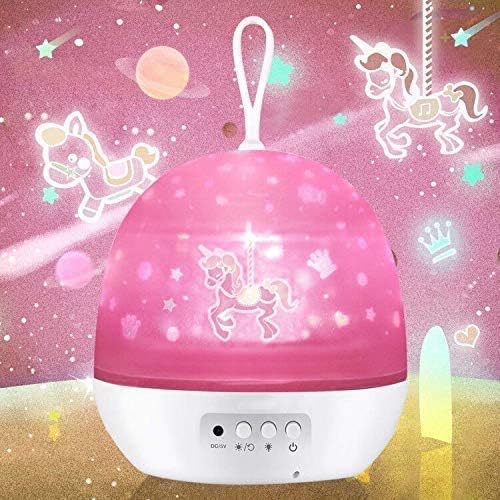 Dqmoon Veilleuse Enfant Fille Veilleuse Projecteur Enfant Filles 2 3 4 5 6 7 8 9 Ans Cadeaux Decoration De Chambre Pour Enfants Cadeau D Anniversaire De Noel Pour Enfants Amazon Fr Luminaires Et Eclairage