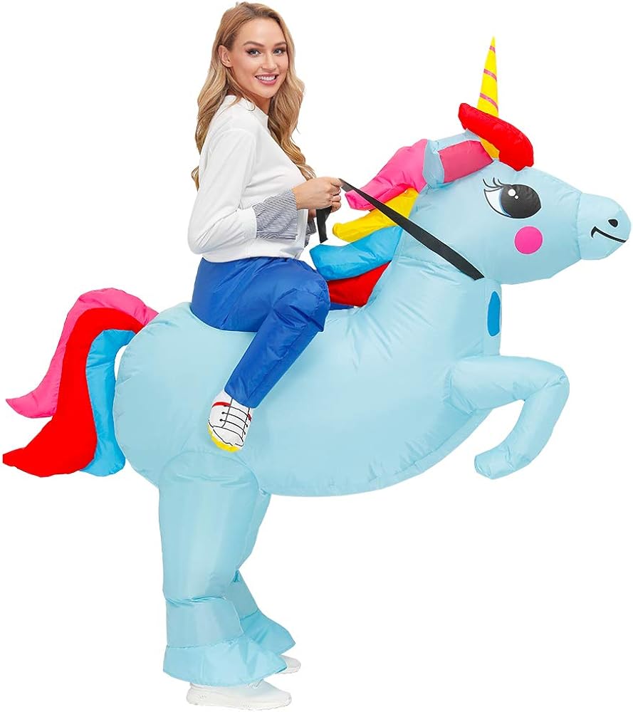 inflatable unicorn costume adults