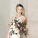 DAXI Bridal Headband Crown Sparkling Crystal Rhinestone BRIDE Elegant Tiara Headpiece for Wedding Party