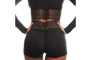 SEASUM Women Sexy Booty Shorts High Waisted Butt Lifting Hot Dance Costume Exotic Rave Clubwear