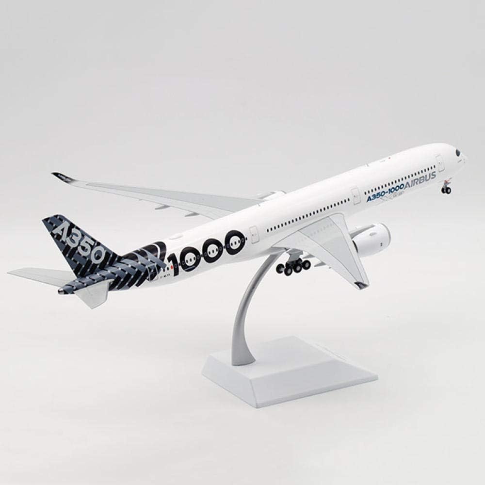 QLRL 37Cm1:200 Airbus 350 A350-1000 Airplane Aircraft Alloy Model And Foundation Landing Gear Collectible Diecast Toy Collection