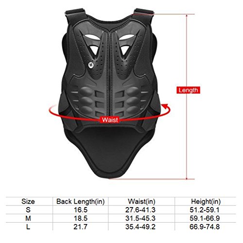 image for Takuey Motocycle Vest Body Guard Vest Racing Cycling Sking Riding Skat