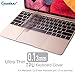 Ultra Thin Keyboard Cover for 2019-2016 Release MacBook Pro 13 Inch A1708 No TouchBar and MacBook 12 Inch A1534, TPU