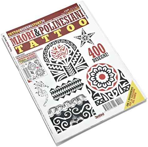 Tribal Maori and Polinesian Tattoo Flash Book for Tribal Tatau Designs, Ideas, Drawings and Stencil Makin