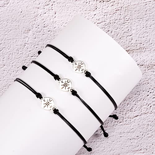 YELUWA 10/20 Pcs Graduation Gift For Him/Her, 2025 College Master Doctor Collège Graduation Bracelet Adjustable Adventure Begins Compass Bracelet For Colleagues Class Friend Son Daughter Girl