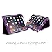 CaseCrown Bold Standby Pro Case (Purple) for Apple iPad Air 2 with Hand Grip, Corner Protection, Multi-Angle Viewing Stand (Built-in Magnetic for Sleep/Wake Feature)