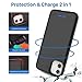 SHENMZ Battery Case for iPhone 11, [6200mAh] Upgraded Portable Protective Charging Case, Rechargeable Extended Battery Pack Smart Charger Case Backup Power Bank Cover for iPhone 11 (6.1 inch) – Black
