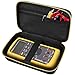 Comecase Hard Carrying Case for Fluke 87-V/ 87V Max/ 88V/ 15B+/ 17B+ and More Digital Multimeter, Protective Travel Storage Bag - Black