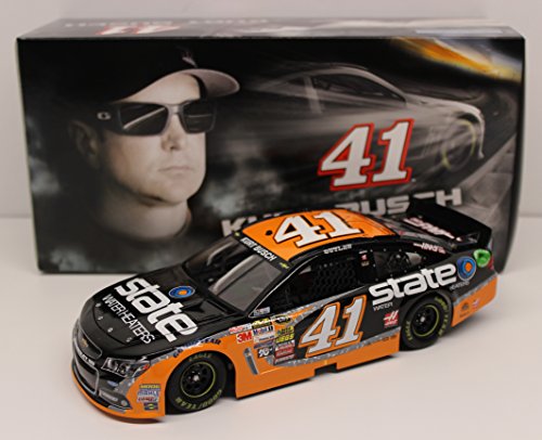 Lionel Racing C415821SWUB Kurt Busch # 41 State Water Heaters 2015 Chevy SS 1:24 Scale ARC HOTO Official NASCAR Diecast Car - Thumbnail 2