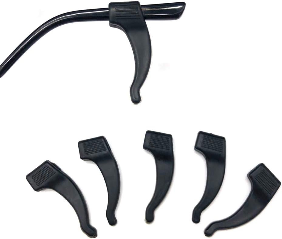 Silicone Anti-Slip Ear Lock 3 Pairs for Adults Kids Glasses Eyeglasses Accessories Ear Grips Temple Hooks