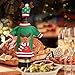 Wine Bottle Cover,Justdolife Christmas Bottle Covers Hat Cover Scarf Cover for Xmas Party Kitchen Table Decor Hotel Bar