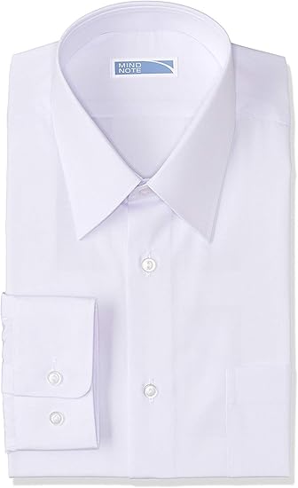 Amazon Co Jp 富士ヨット学生服 男子 長袖スクールシャツ 形態安定 防汚加工 東洋紡生地使用 Ts77l 白 185a 服 ファッション小物