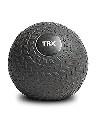 Pelota de slamball TRX Training con una superficie texturada para un fácil agarre fácil y una parte externa hecha de goma super durable