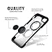 Rokform Crystal Series iPhone 8 Case / iPhone 7 Case Slim Protective Magnetic Case with twist lock & universal Magnetic Car Mount (Clear)