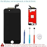 Replacement LCD Screen Digitizer with tools with 3D Touch for iphone 6s plus 5.5inch... (black-plus)