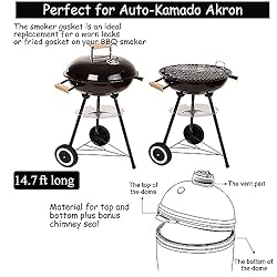 High Temp Grill Gasket Replacement Fit Char-Griller
