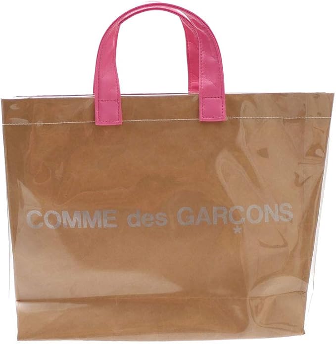 Amazon Co Jp Comme Des Garcons Girl コムデギャルソン ガール Pu Tote Bag トート バッグ Knr キナリ メンズ レディース 服 ファッション小物