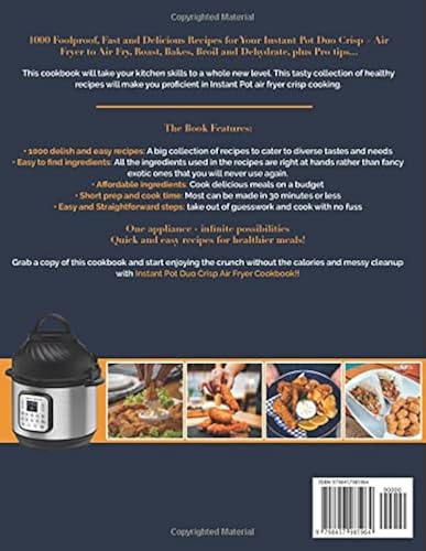 Amazon The Complete Instant Pot Duo Crisp Air Fryer Cookbook