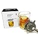 Rippl Cocktail Mixing Glass - 2pc Cocktail Set - 400ml Mixing Glass with Cocktail Strainer