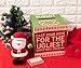 Ugly Christmas Sweater Contest Ballot Box and Voting Cards, Holiday Party Game (10 In)