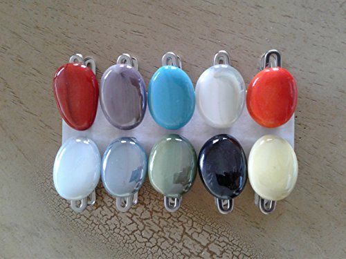 image for LelRey's Studio 10 FUNSET Clip On Shower Curtain Weights~Tablecloth, C