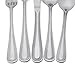 Flatware 20-Piece Set - Stainless Steel Cutlery - Dinnerware with Custom Beaded Design and Polished Finish - Service for 4 - by Collinear Home