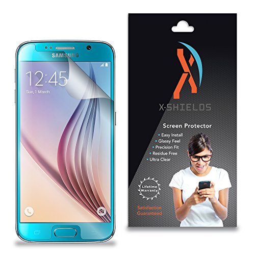 XShields© (2-Pack) Screen Protectors for Samsung Galaxy S6 (Ultra Clear)