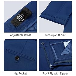 Marvelous World Boys' Suits Slim Fit Vest Set 2