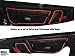 Can Am Maverick X3 PRP door bags bag set of 2 Blk/Rd #E60-210R