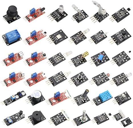 37 in 1 Kit sensor For Arduino Raspberry Pi starter sensor Module arduino UNO MEGA NANO + Case
