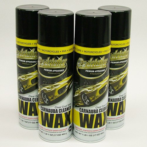 EZ WAX 579221 Premium EZ Detailer Waterless Cleaning Wax 4 Pack