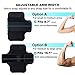 Triomph Armband for iPhone 8 Plus, 7 Plus, 6 Plus, 6S Plus, 6, etc. with Key Cards Money Holder for Running, Sports, Jogging, Hiking, Biking - Blue