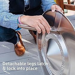 Solo Stove Yukon Heat Deflector, With 3 Detachable