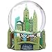 Musical New York City Snow Globe, 100mm New York City Snow Globes, 5.5 Inches Tall, Plays New York, New York