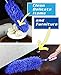 Jet Clean Microfiber Hand Duster-Feather Dust Appliances, Ceiling Fans, Blinds, Furniture, Shutters, Cars, Delicate Surfaces