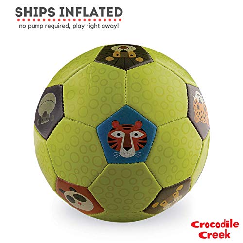 Crocodile Creek Jungle Jamboree Kids Soccer Ball Size 3