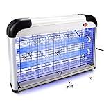 Arenaron Electric Bug Zapper/Pest Repeller Control-Strongest Indoor 2800 V 6000ft² UV Lamp Flying Fly Insect Killer Mosquitoes Flies Killer Repellent Traps Eliminator Catcher lure Zap kills Mosquito