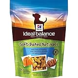 Hill's Ideal Balance Grain Free Dog Treats, Soft-Baked Naturals with Duck & Pumpkin Soft Dog Treats, Healthy Dog Treats, 8 oz Bag