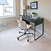 Office Marshal Chair Mat for Carpet with Lip | Eco-Friendly Series Chair Floor Protector | 100% Recycled (PET) Floor Mat for Office or Home Use | Multiple Sizes | Translucent - 30'' x 48''