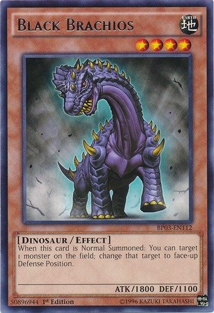 Yu-Gi-Oh! - Black Brachios (BP03-EN112) - Battle Pack 3: Monster League - 1st Edition - Rare