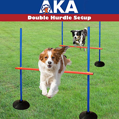 AKA Agility Training Set | Weave Pole & Hurdle|
