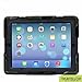 Travellor Ipad 2/3/4 Case Silicone Kid Proof Rainproof Sandproof Dust-Proof Shockproof Extreme Duty Dual Protective Back Cover with Kickstand and Sticker for Ipad 4/3/2 (Camo Black)