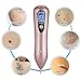 Mole Remover, Playmont Rechargeable Mole Removal Pen Skin Tag Remover with 8 Gear Power Levels, LCD Display and USB Cable