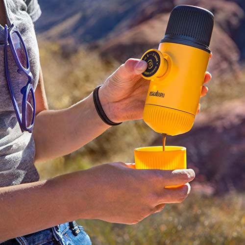 Overall, the Wacaco Nanopresso Portable Espresso Maker is an excellent choice for coffee lovers who want to enjoy a delicious espresso anywhere, anytime. Description by ChatGPT.